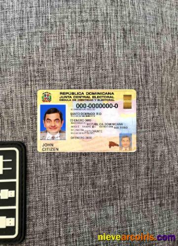 Dominican Republic ID photolook